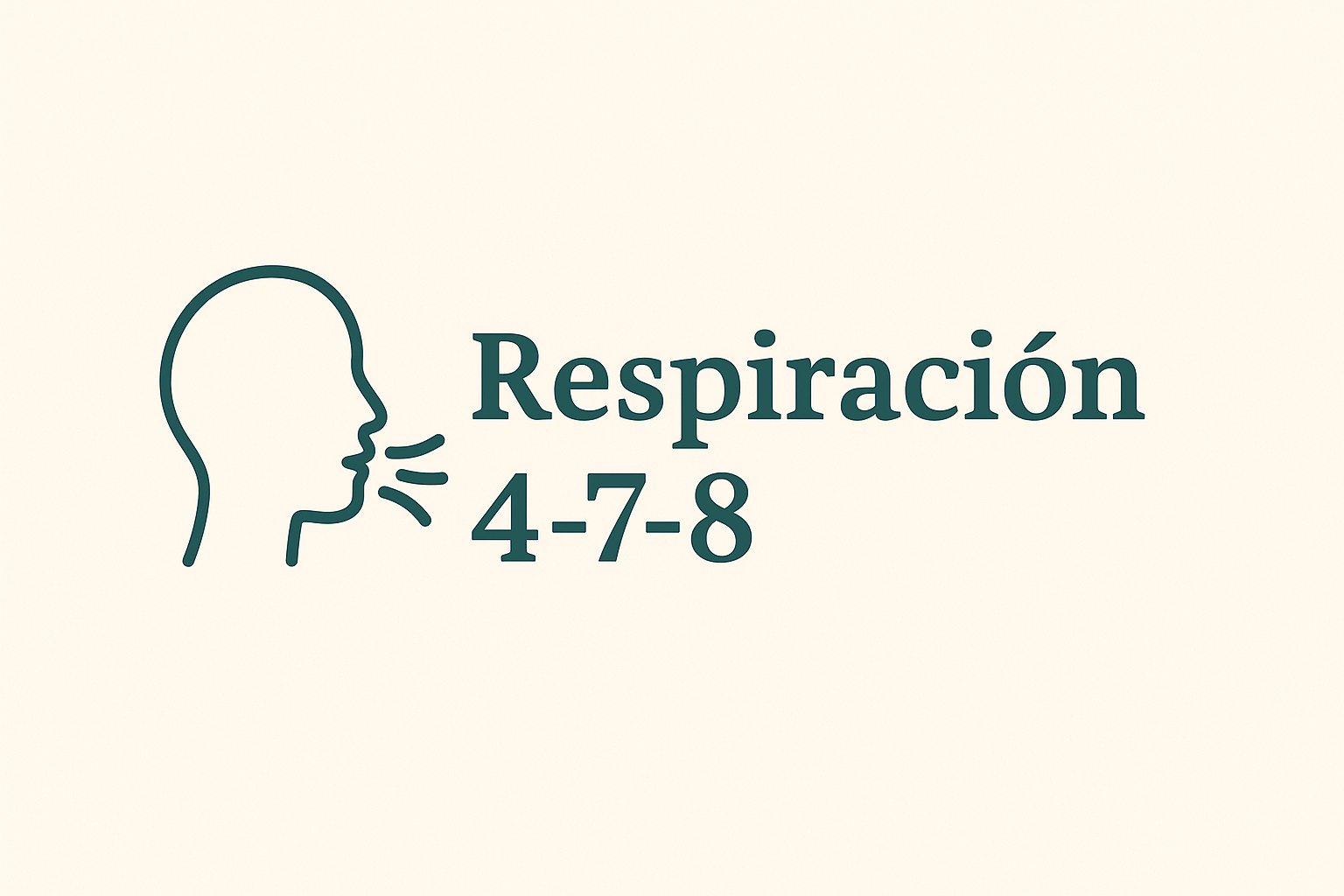 Respiración 4-7-8 (audio 3′)