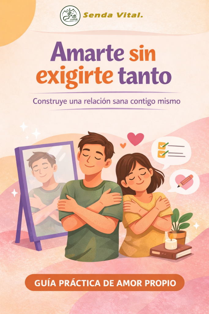 Amarte sin exigirte tanto | Guía práctica de amor propio – Senda Vital